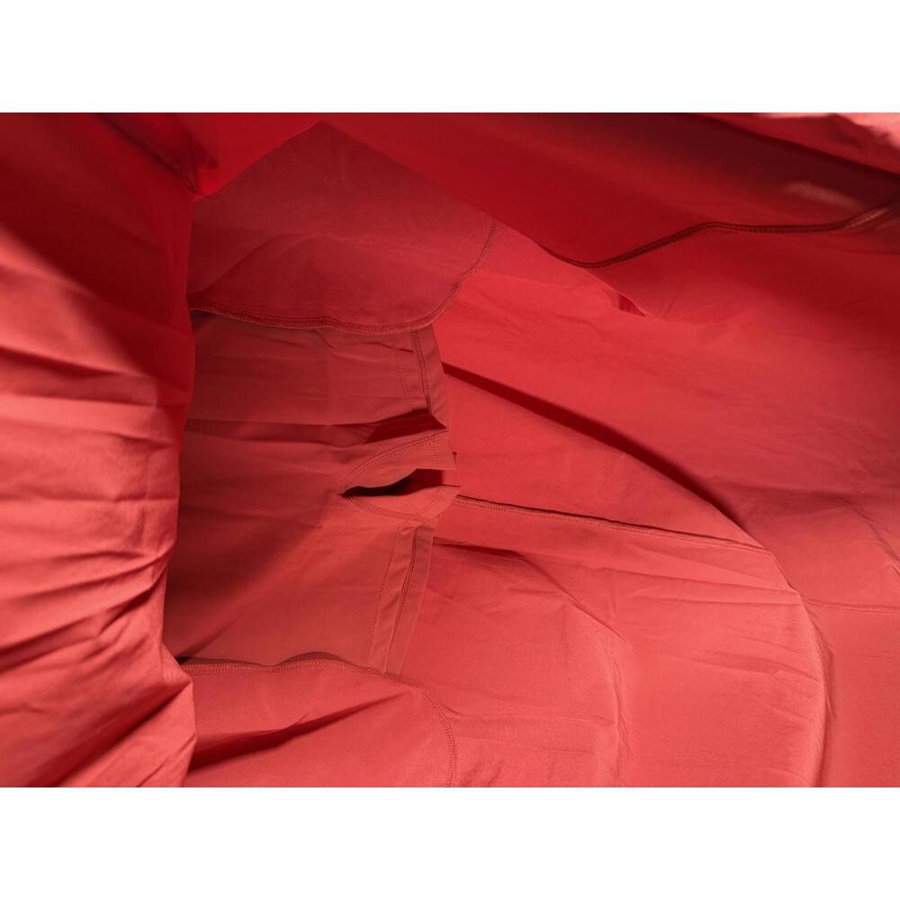 NWT Halara Breezeful High Waisted Pocket 2-in-1 Flowy Maxi Skirt Flame Red - L - Picture 9 of 12